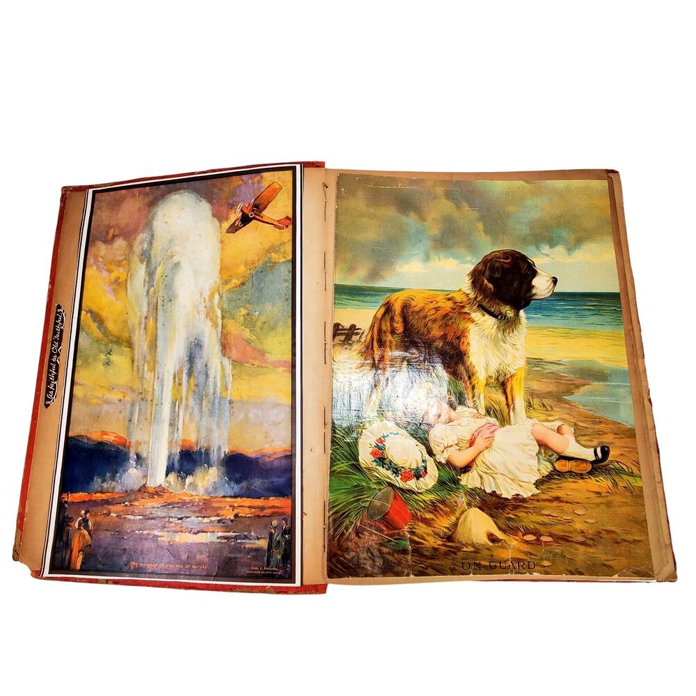 Vtg Junk Drawer Lot of Color Photos of Toddlers Children Animals Scrapbook